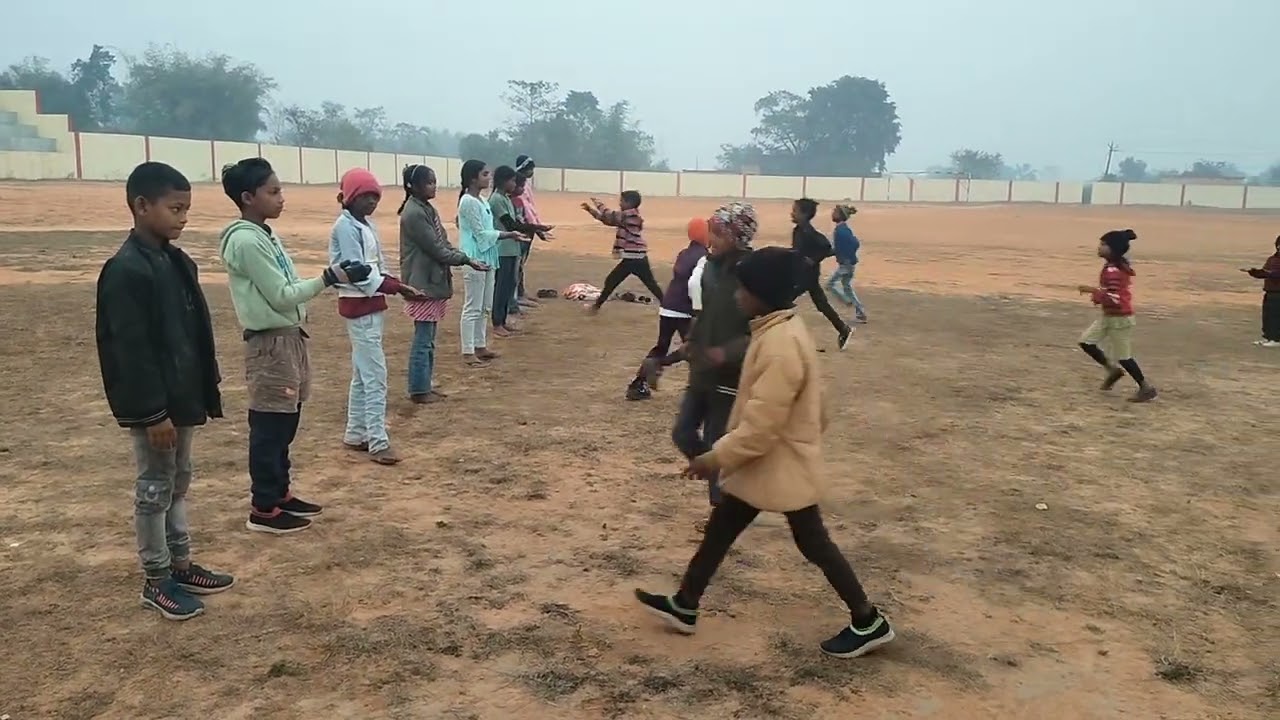 Running exercise workout child