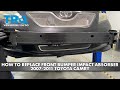 How to Replace Front Bumper Impact Absorber 2007-2011 Toyota Camry