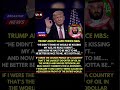 Trump’s Comments on Saudi Leadership Spark Attention Worldwi #breakingnews #usa