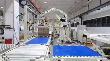 PALLETIZER: CORRUGATED PACKAGING: #palletizer #