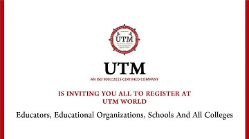 AN ONLINE EXAMINATION PORTAL FOR ALL | UTM | ZERO FEE