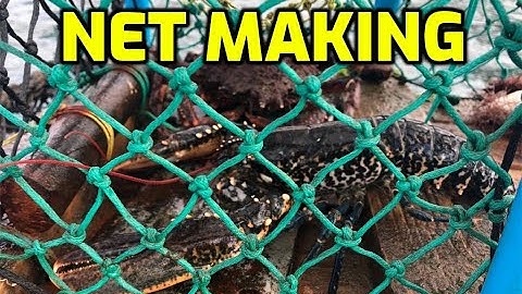 How To Make A Fishing Net - How to tie and repair a basic net for fishing