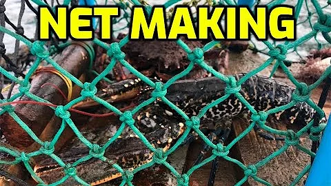 Come fare una rete da pesca - Intrecciare e riparare una rete base