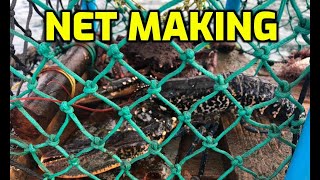 How To Make A Fishing Net - How to tie and repair a basic net for fishing How To Make A Fishing Net - How to tie and repair a basic net for fishing