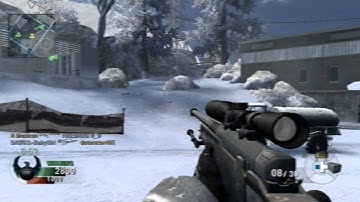 LIVE COMMENTARY SNIPING TDM ON ARRAY!!-COD BLACK OPS WII GAMEPLAY