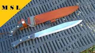 First Stainless MSL Survival Bolo Knife