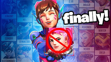 This Dva Thought Banning Zarya Would Be An Easy Win... - Overwatch 2 Spectating