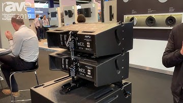 ISE 2019: APG France Overviews Uniline Compact Modular Line Array System