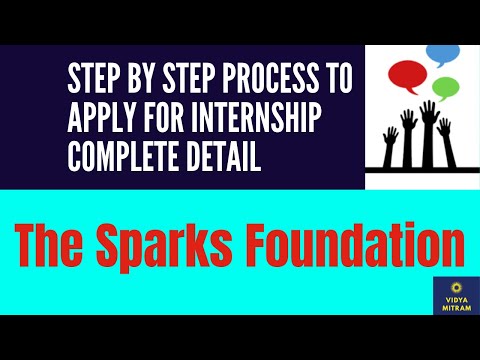 The Sparks Foundation Internship Detail  #tsf #Thesparksfoundation #digitalmarketing #grip