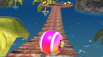 Rolling Balls Sky 3D Gameplay Speedrun Level 28