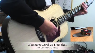 Wazinator Minikick Stompbox short demo