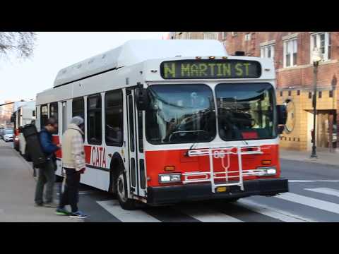 CATA Bus 2000 New Flyer Industries C40LF 86 On Route N
