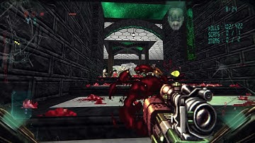 Doom 2 - Hell on Earth - Map: #0025 - The Deep (TM) - [4K]