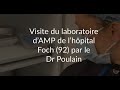 Visite guide de laboratoire damp de lhpital foch 92