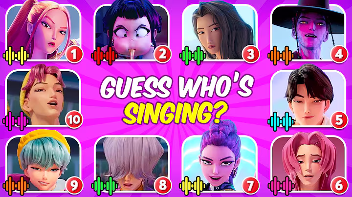 Guess KPop Demon Hunters Songs & Characters by Their Voice ~ Ultimate KPop Quiz ~ Saja Boys, Huntrix