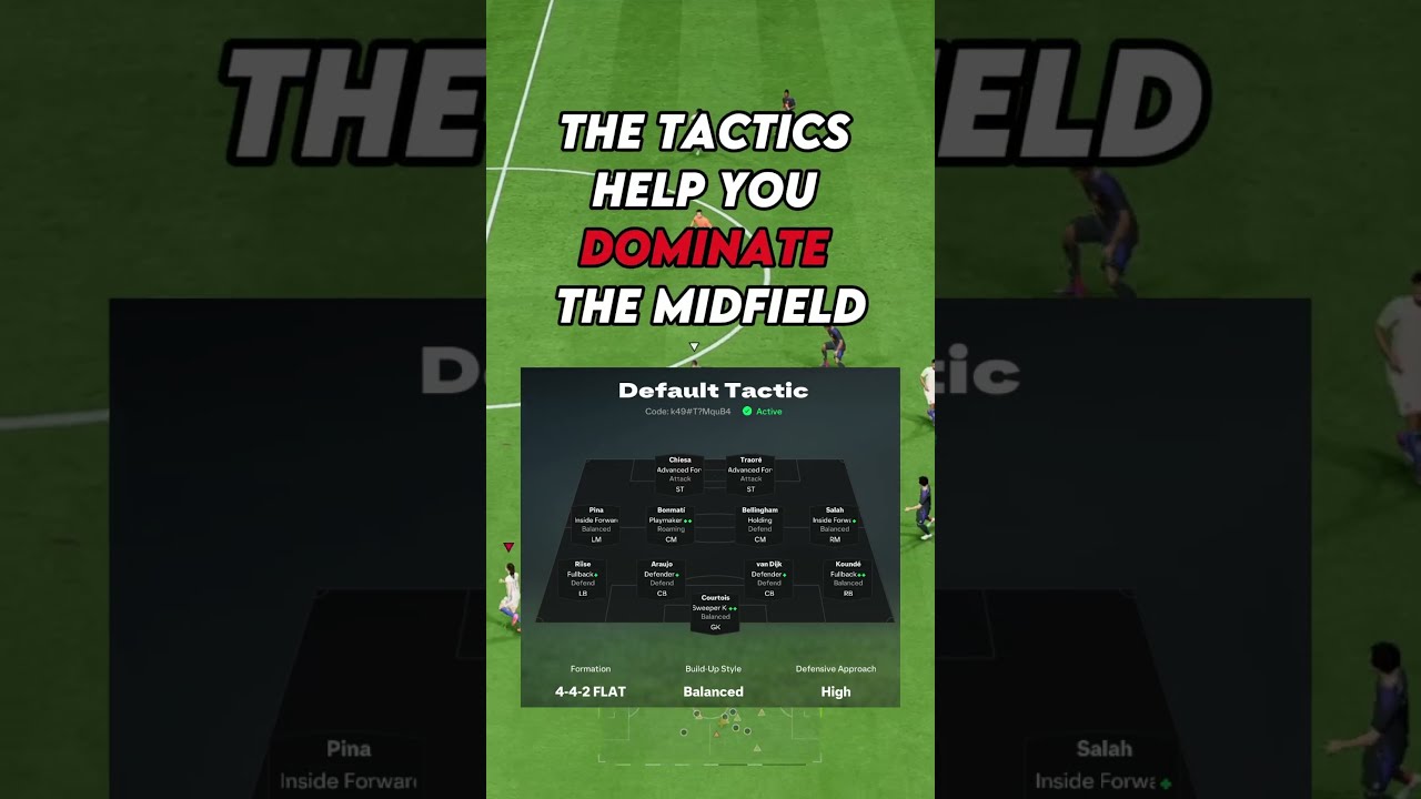 The BEST META Tactics And Formation In FC25 Fc25 Fc25tactics Fc25formation