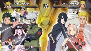 MINATO, OBITO, KAKASHI \& RIN VS NARUTO, SASUKE, SAKURA \& KAKASHI | Naruto Storm 4 MOD