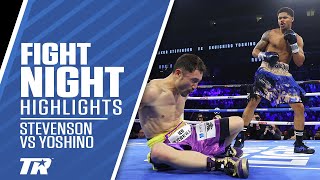 New Division New Shakur Shakur Dominates Yoshino 2 Knockdowns Gets Stoppage Win Fight Highlights