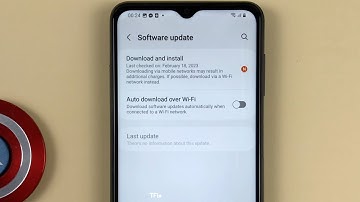 How to enable/disable Auto download, software updates over wifi on Samsung A04s Android 13