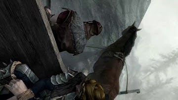 Alternative Skyrim opening scene