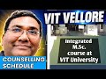 Vit integrated msc result|Integrated msc courses at VIT University|VIT integrated cutoff|Vit Vellore