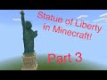 How to build the Statue of Liberty in Minecraft Part 3