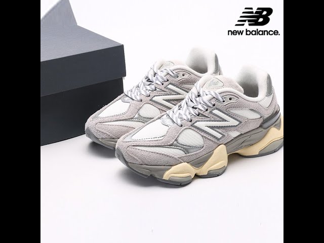 New balance ☆ U9060HX ‘Light Grey’ New Balance 9060 'Light Grey White' U9060HX - YouTube