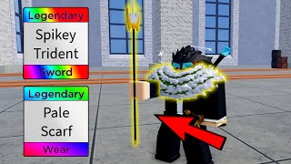 How To Get Spikey Trident & Pale Scarf in Blox Fruits!