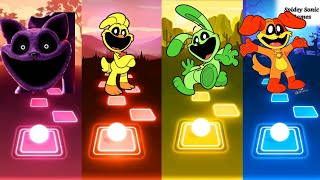 Poppy Playtime 🆚 Kichin Chicken 🆚 Hoppy Hopscotch 🆚 Smiling Critters Tiles Hop EDM Rush