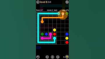 Flow Free - Classic 8x8 - Level 8