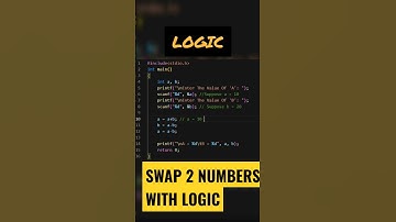 Swapping Two Numbers With Logic #shorts #shortvideo #viral #coding
