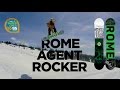 Rome Agent Rocker Snowboard Review - Board Insiders - 2017 Rome