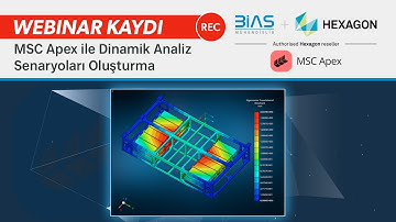 WEBINAR | MSC Apex ile Dinamik Analiz Senaryoları Oluşturma