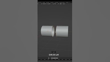 How to Bridge Edge Loops in Blender #short