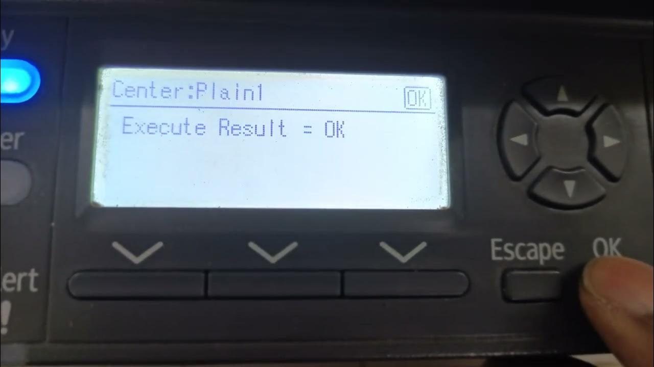 Fuser Temprature adjust when peper Stuck in Fuser Unit Ricoh mp2014ad YouTube