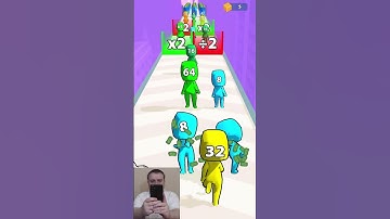 Merge Run ❗Level 129❗#2048 #games #shorts