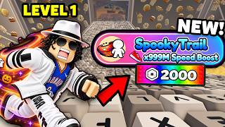 STARTING OVER with NEW $2000 SPOOKY TRAIL in +1 Speed Keyboard Escape!