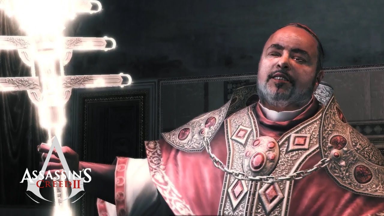 Rodrigo Borgia - Assassin's Creed II : Boss fight (Assassination) & Ending - YouTube