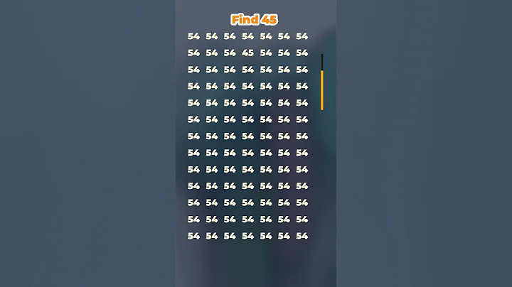 Can you find 45? #numberchallenge #puzzle #brainteaser #logicpuzzles #logicgames #challengeaccepted
