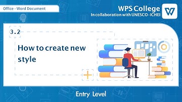 [WPS Office] Word 2.6: How to Create New style in WPS document [Tutorial]