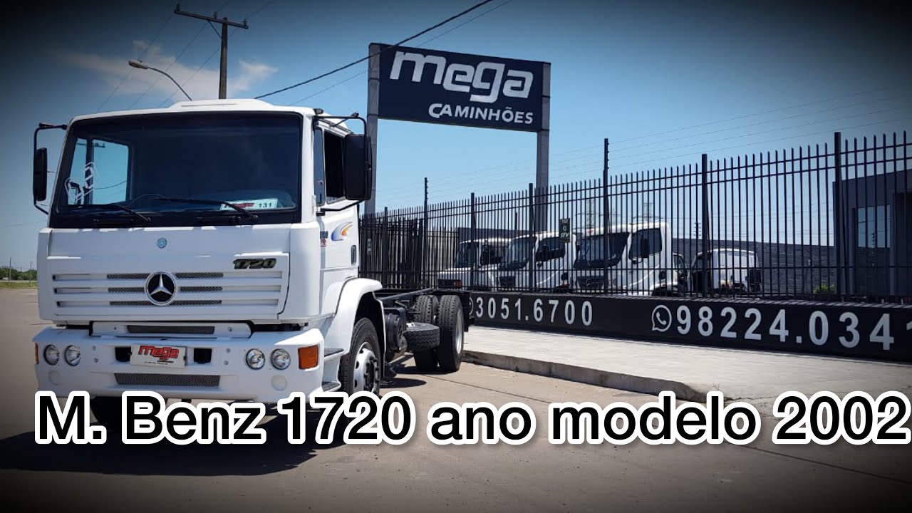 M. Benz 1720 ano modelo 2002 - YouTube