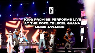 King Promise Performs Live  At The 2025 Telecel Ghana Music Awards
