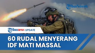 Rangkuman Israel-Hamas: 60 Rudal Hizbullah Hantam Israel | IDF Mati Massal di Tank