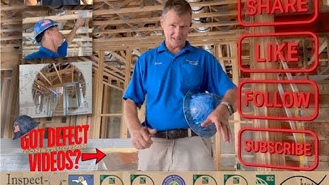 New Home Construction Defect Videos in 60 Seconds!