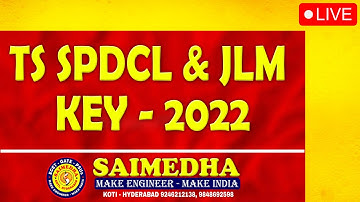 TS SPDCL JLM KEY -2022