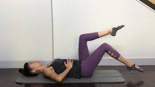 4 Diastasis Recti Exercises That Heal & Strengthen Your Injured Core Tabletop Toe Taps