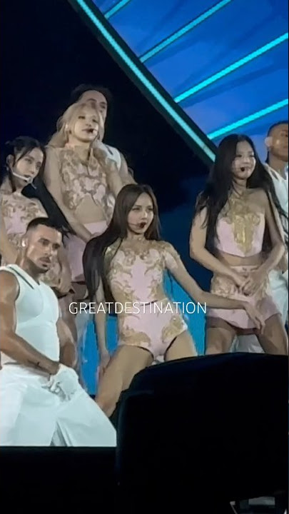 Lisa’s opening rap in pretty savage sets the stage on🔥!🖤🩷🤩❤️😍#blackpink #lisa #bornpink MetLife