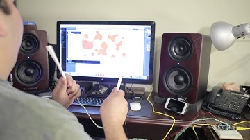 Arduino Virtual Drumsticks Demo