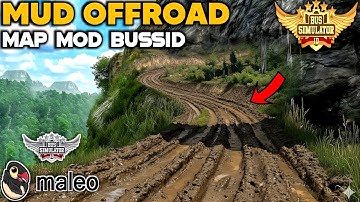 डाउनलोड करें! 🔥 इंडोनेशियाई बस सिम्युलेटर के लिए ETS2 मड ऑफरोड मैप मॉड।Bussid Mod Map 4.3.3