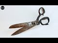 Antique Fabric Scissors Restoration